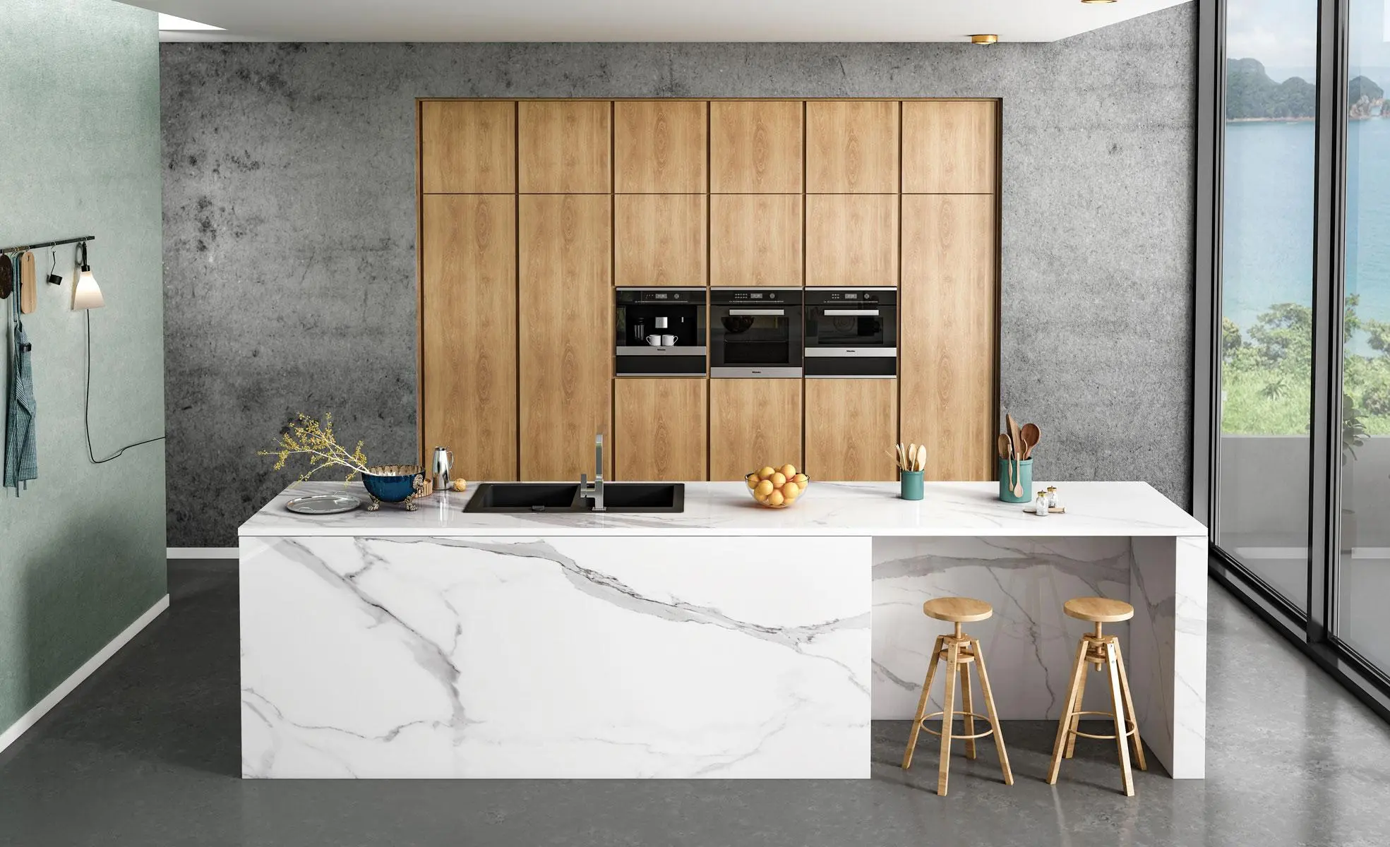 Керамические слэбы матовые 240х80 - картинка 1